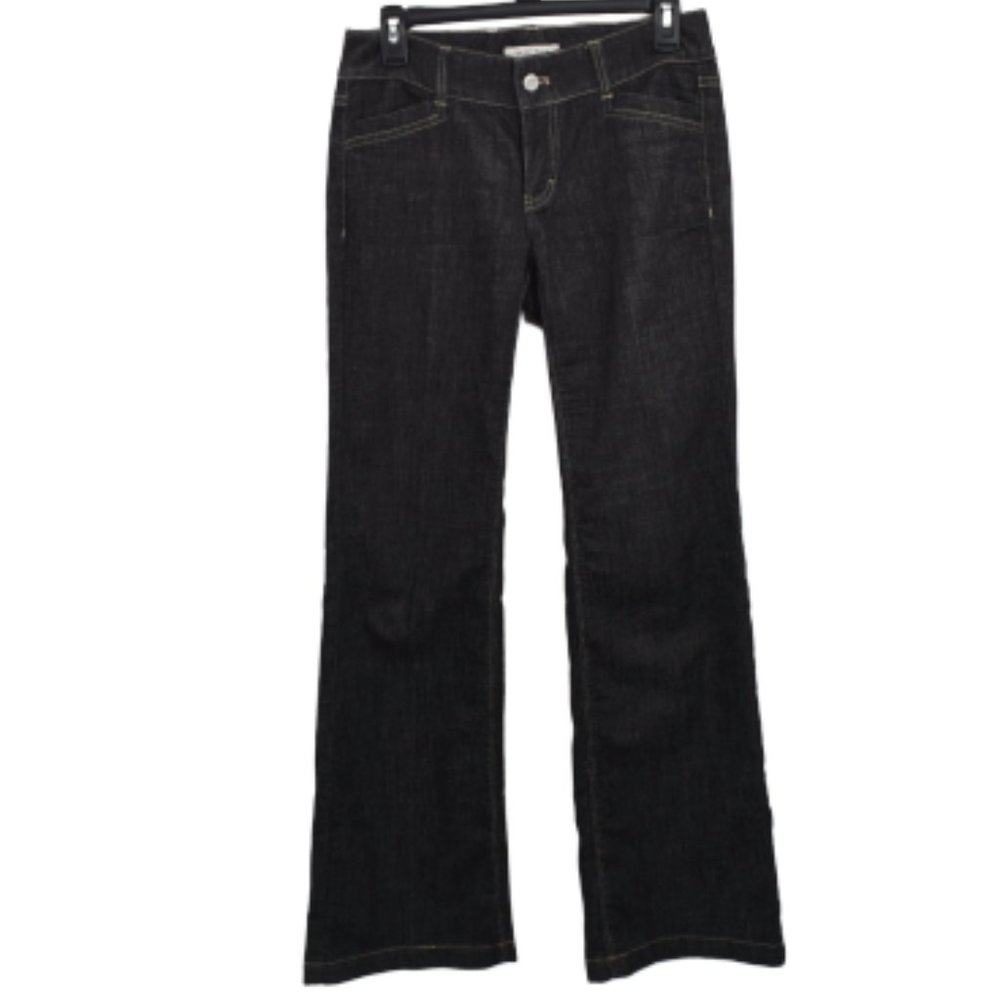 White House Black Market Noir Jeans Trouser Leg
